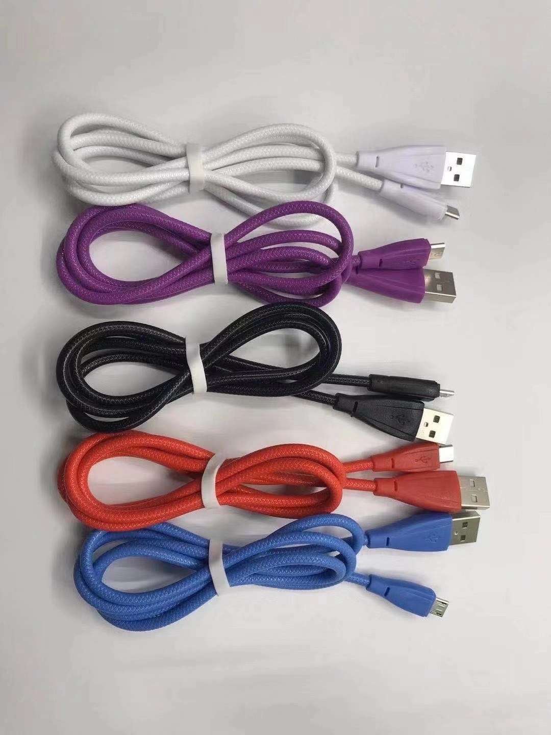Huawei android interface for fast charging braided data cable thumbnail