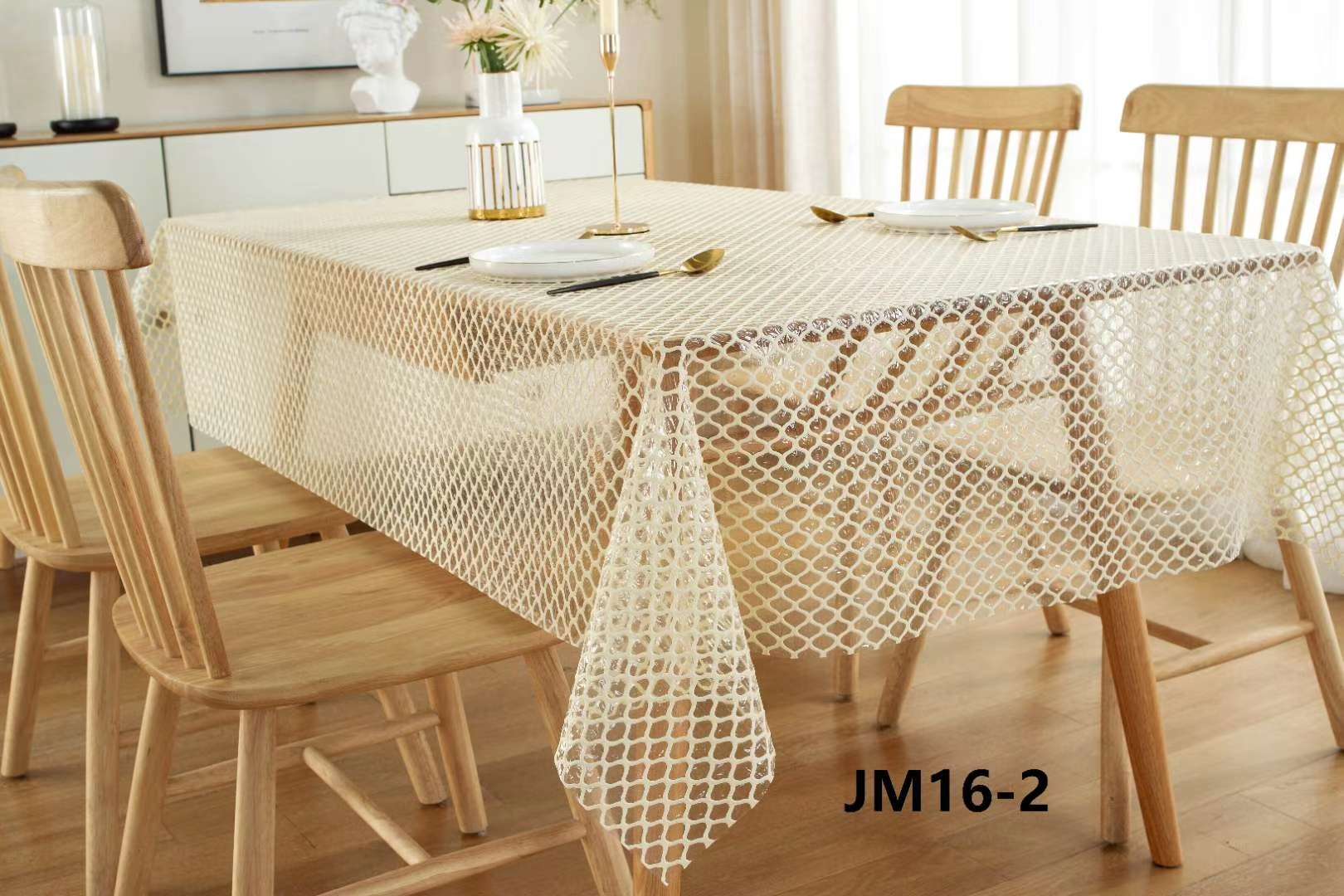 Crystal checked tablecloth thumbnail