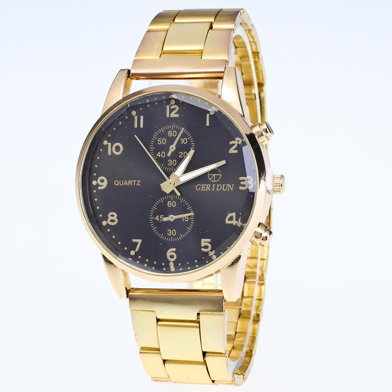 ساعة من الفولاذ مع ساعة مستديرة للرجال Specification image
