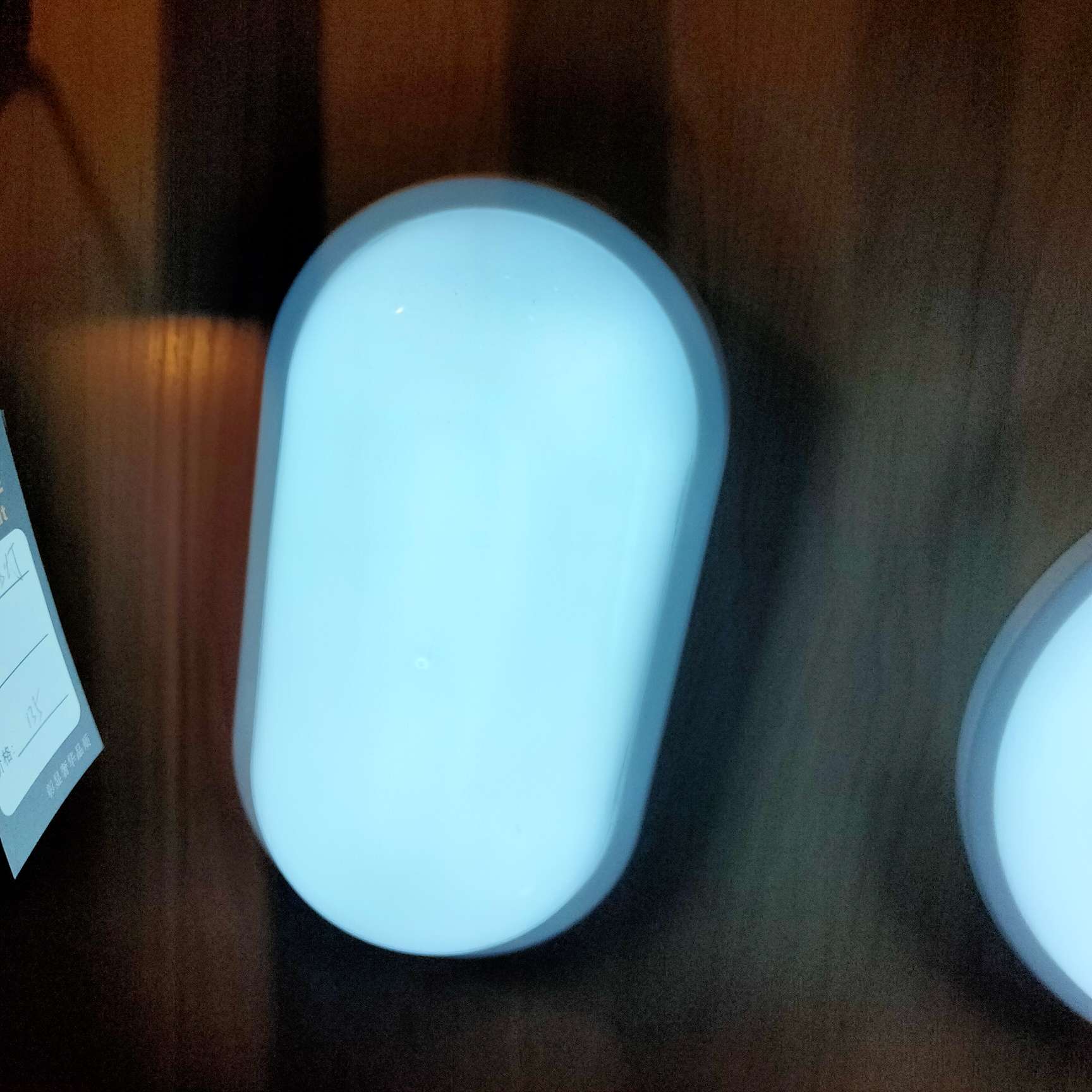 LED modern and simple bedroom headboard, corridor, staircase, living room, oval wall lamp Application Scenario