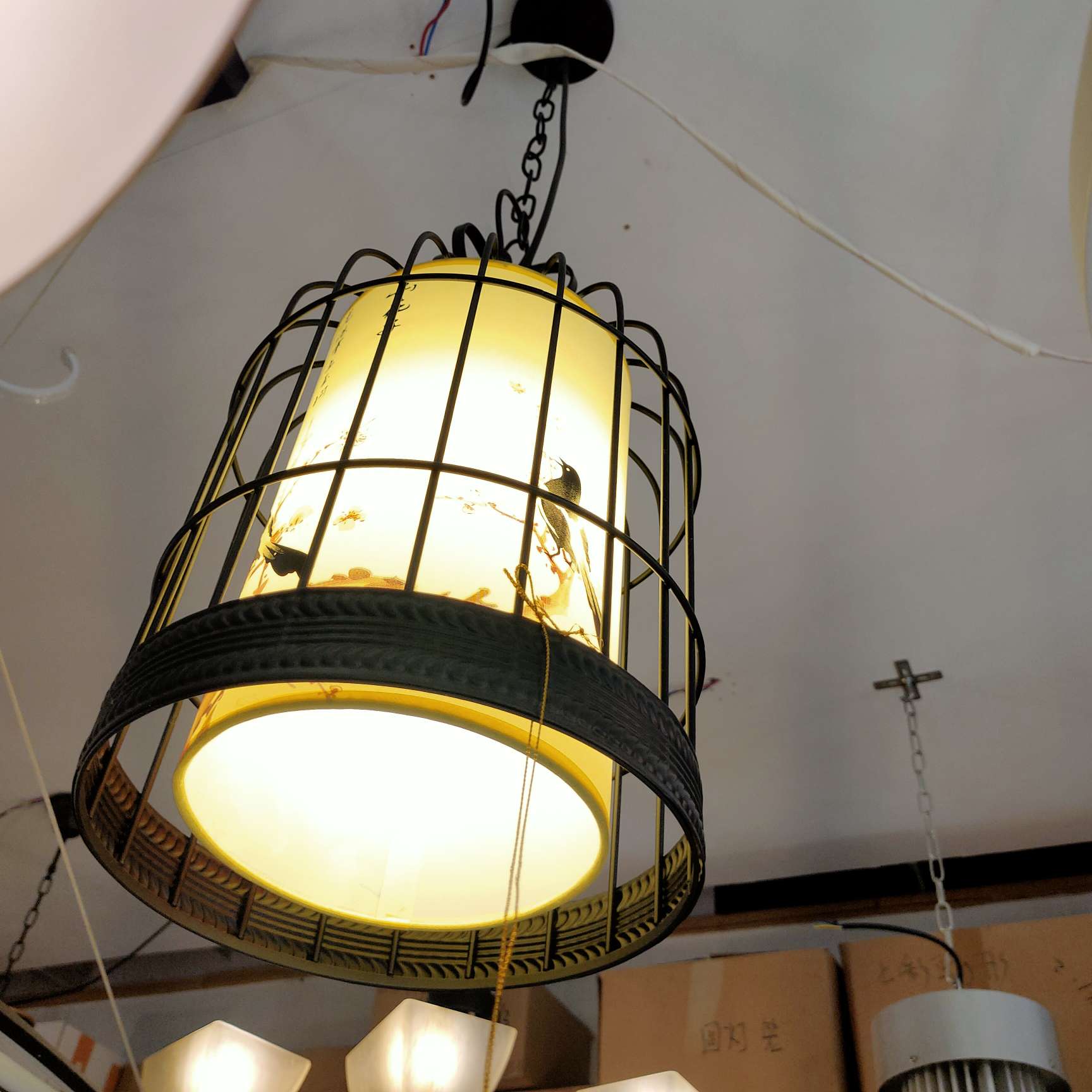 Retro, creative, personalized and warm bedroom lamps and living room lamps Specification image