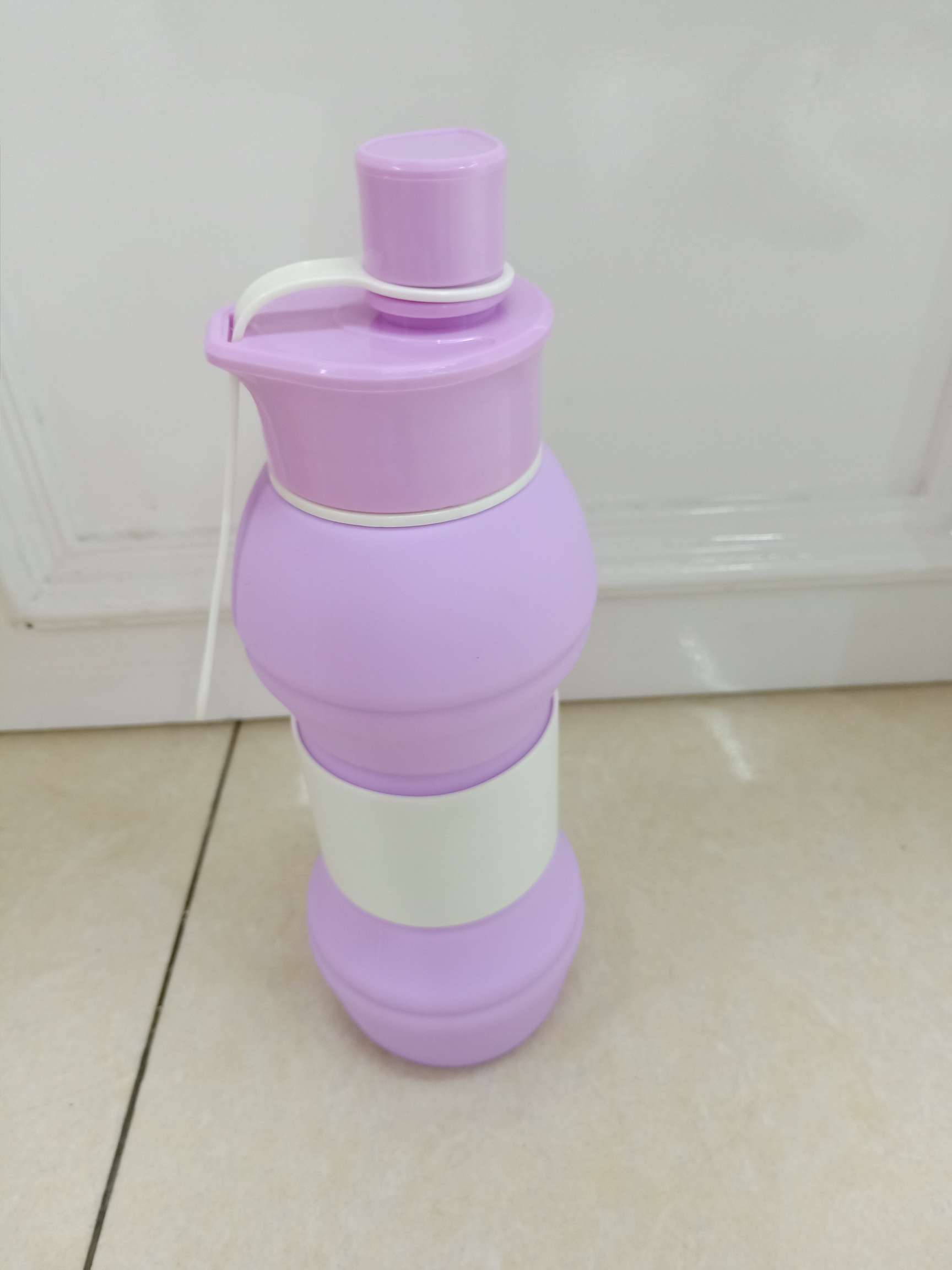 Silica gel cup, can be folded, easy to carry