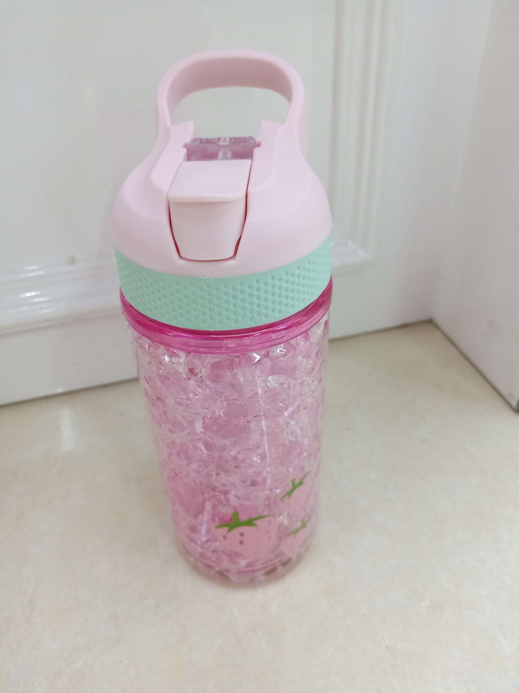 Double straw cup