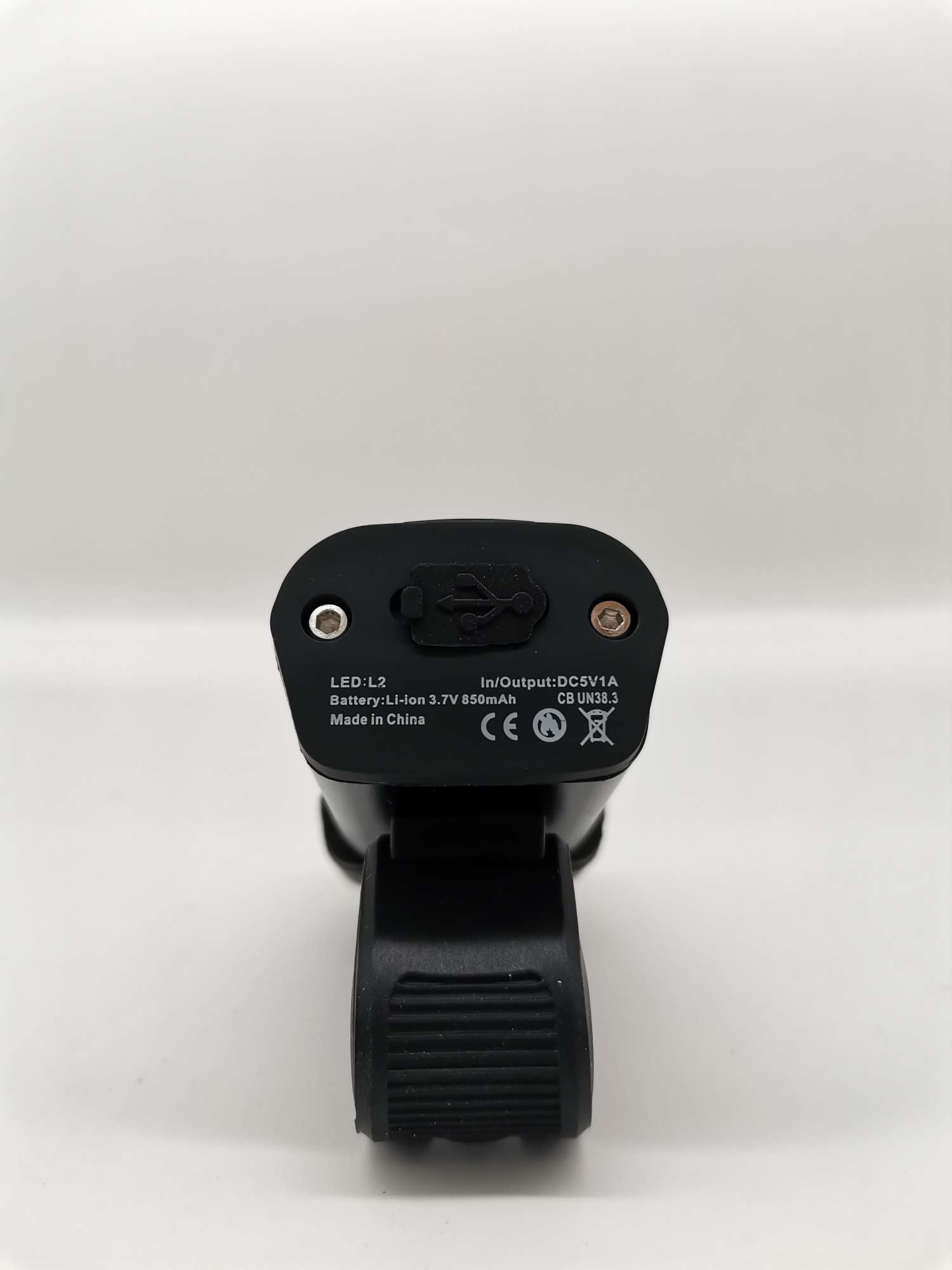 自行车灯山地车前灯usb充电单车灯L2灯芯强光远射夜骑行LED手电筒细节图