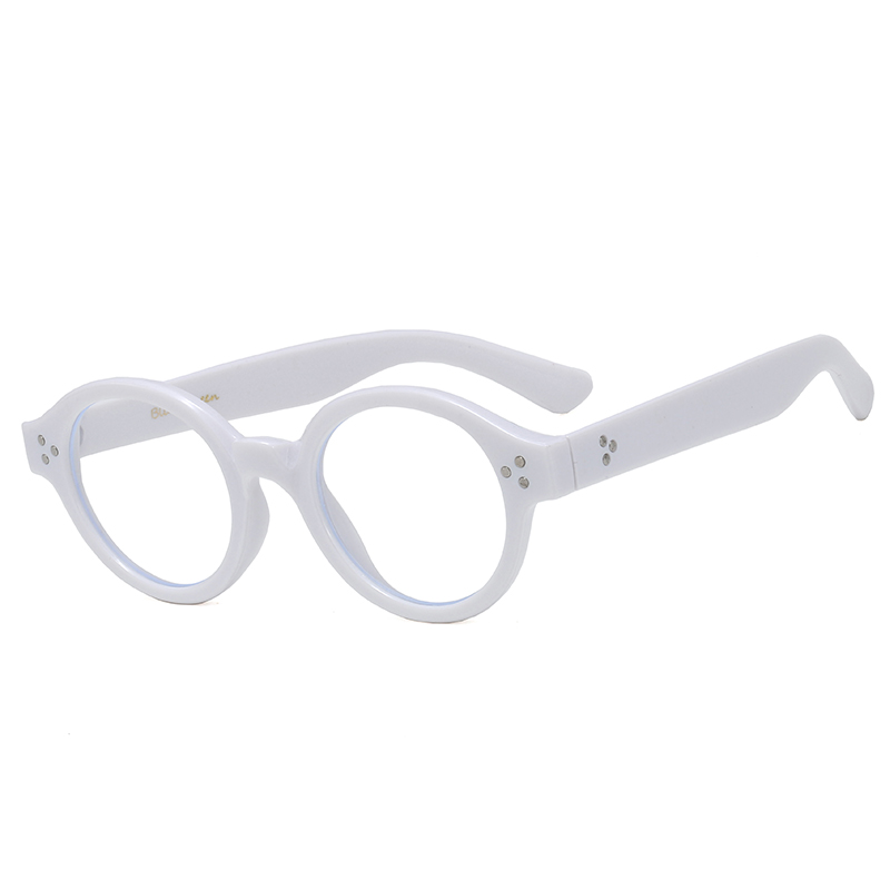 B117小孩户外护眼防紫外线眼镜复古圆框防蓝光儿童眼镜详情图4