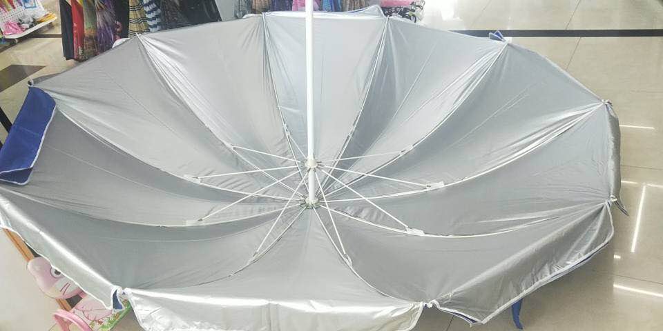 1.25-meter fiber umbrella frame sun umbrella and beach umbrella factory direct sales for sun protection and shading details Picture