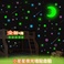 夜光发光的星星组合墙贴塑料立体荧光贴客厅卧室宿舍装饰儿童房细节图