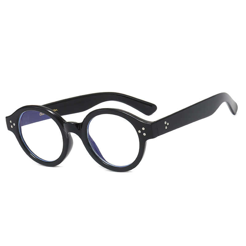 B117小孩户外护眼防紫外线眼镜复古圆框防蓝光儿童眼镜详情图9