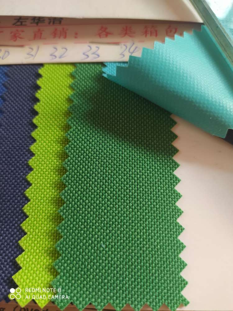 600D, PVc, 33# green factory direct sales best-selling product