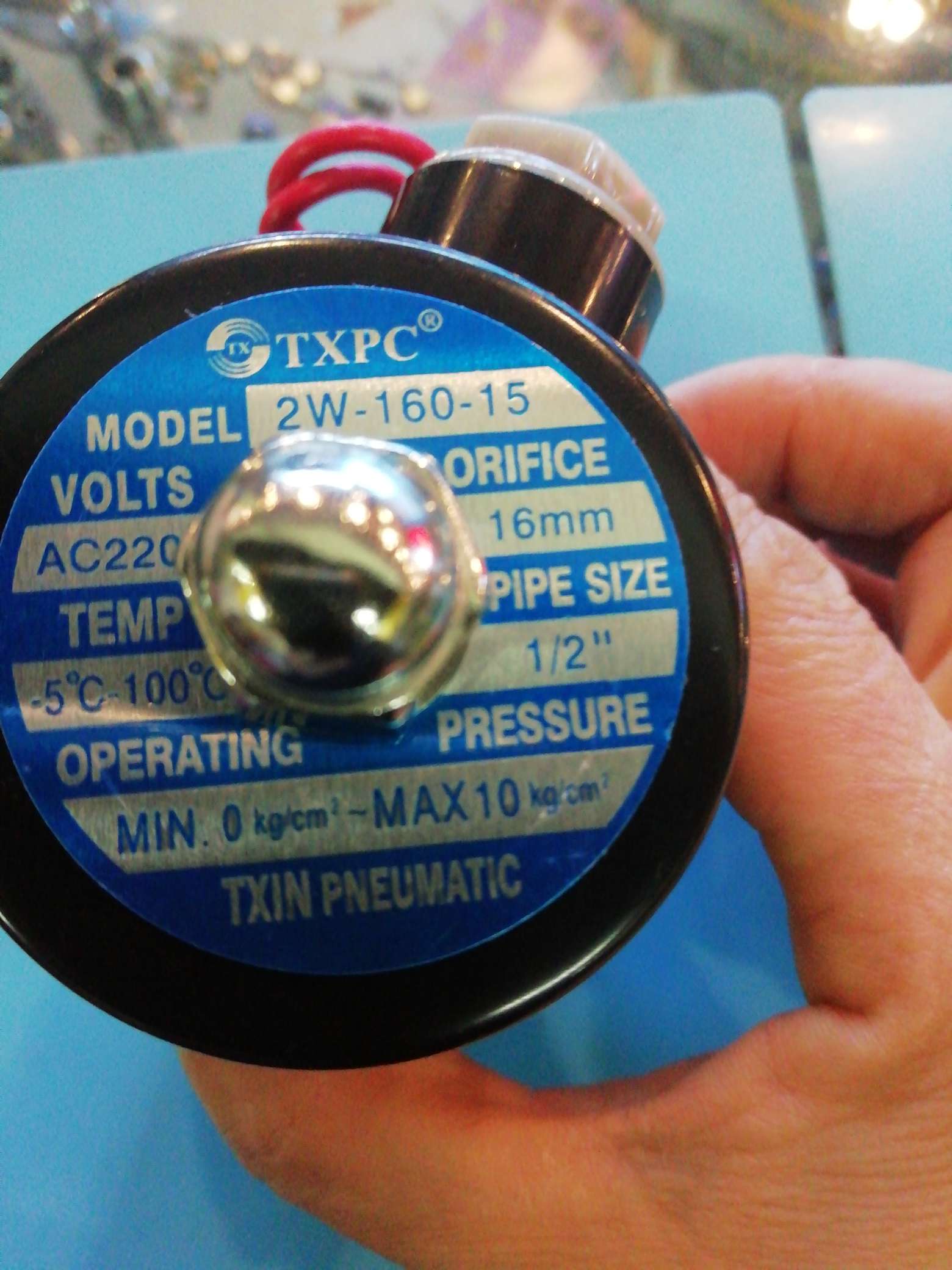 Two-position two-way copper solenoid valve 2W - 15