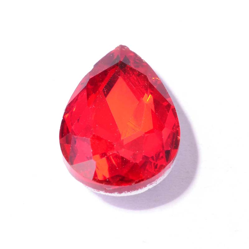 10*14MM water drop white factory wholesale glass crystal diamond, mobile phone sticker diamond, diy accessories, hair accessories, handcrafted materials, glass diamond beads Specification image