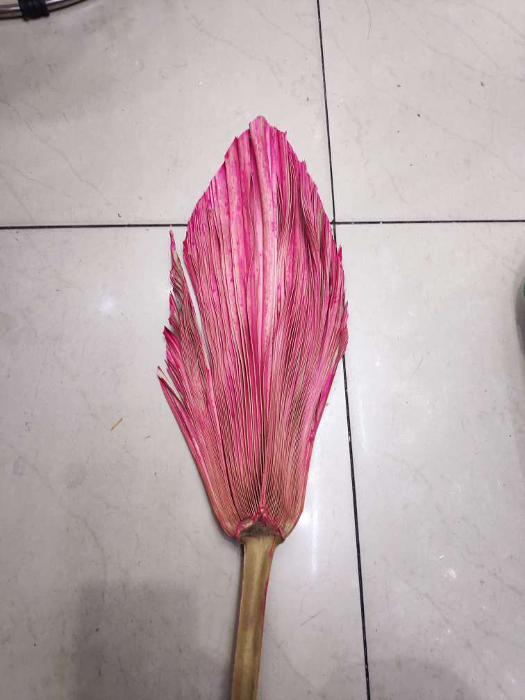 Wedding simulation flower calico sunflower fan dried reed lotus flower decoration dried flowers
