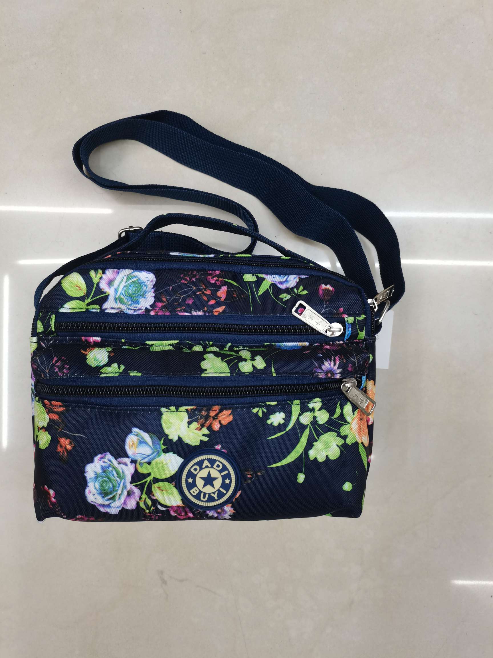 105 floral fabric dual-purpose crossbody bag