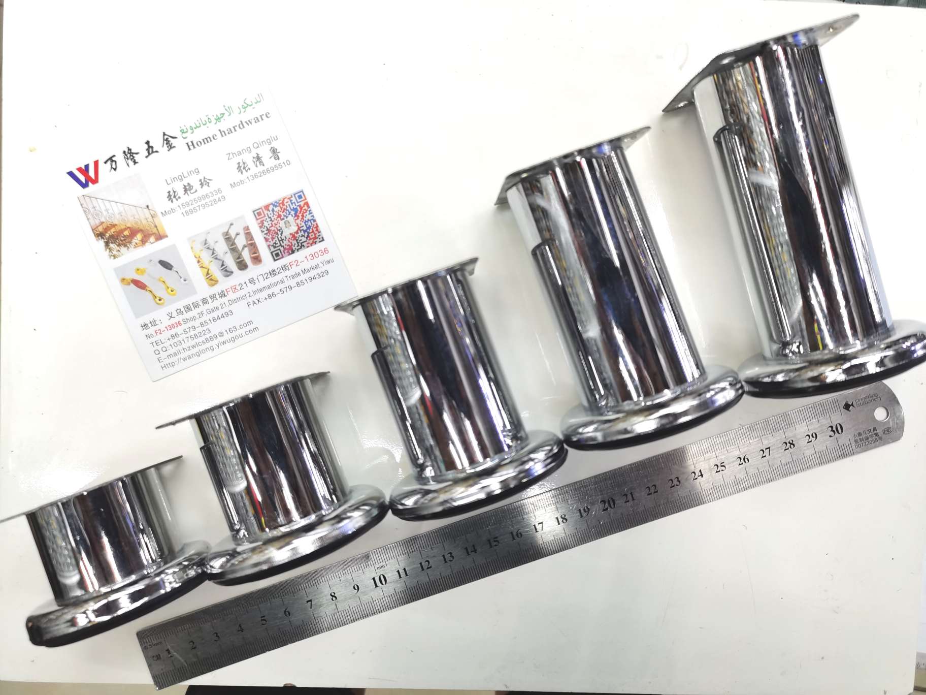 Yiwu export hot sale 6 points bottom furniture straight bottom straight foot thumbnail