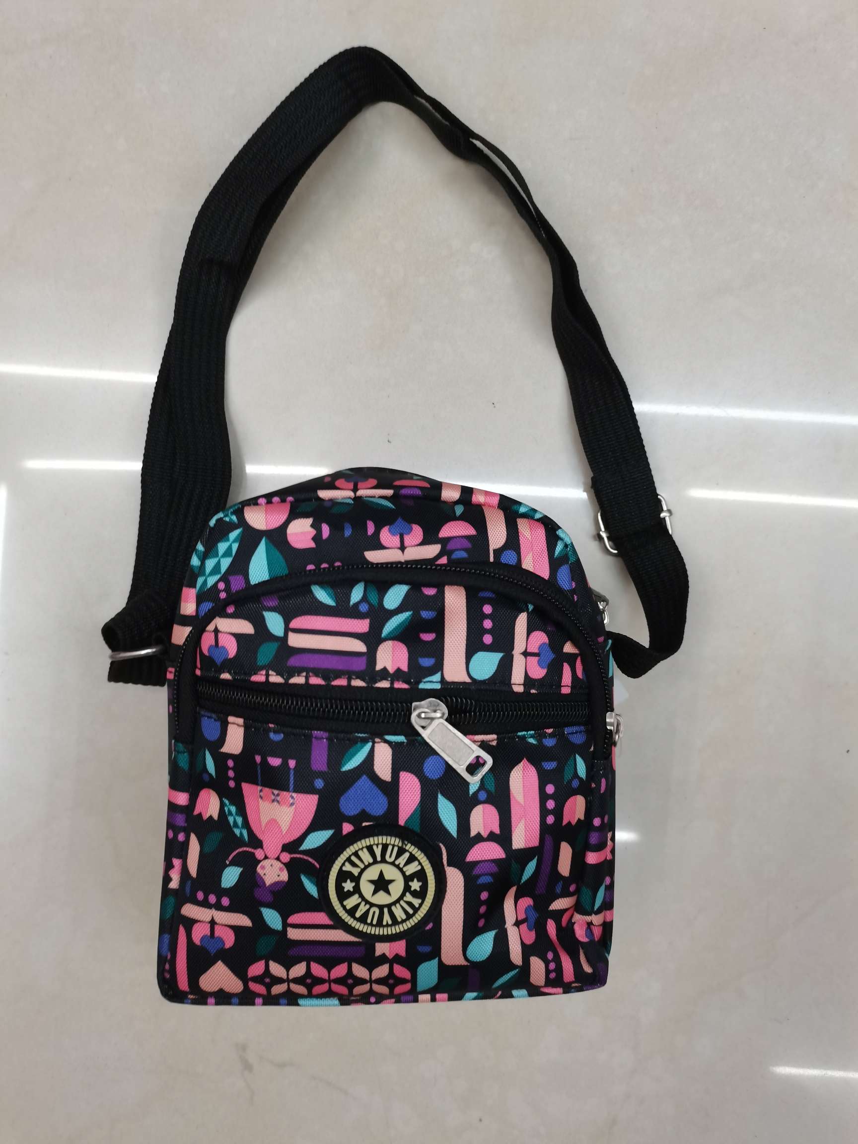501 Floral Fabric Satchel