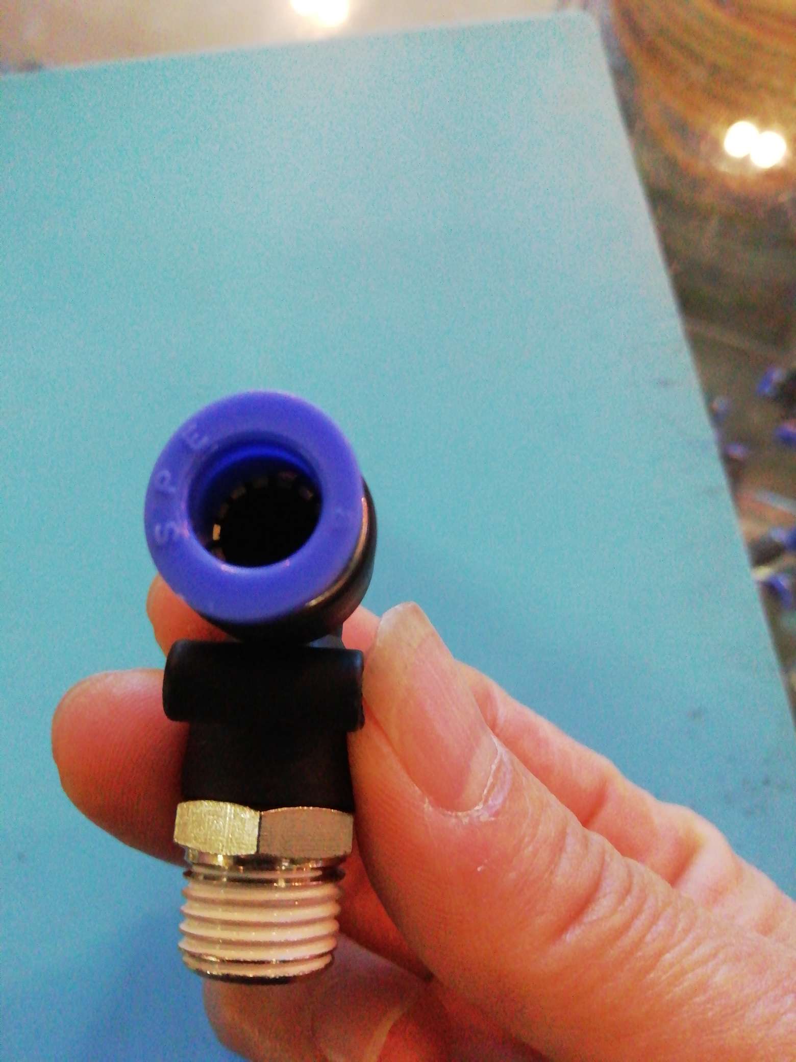 螺纹弯通PL8一02产品图