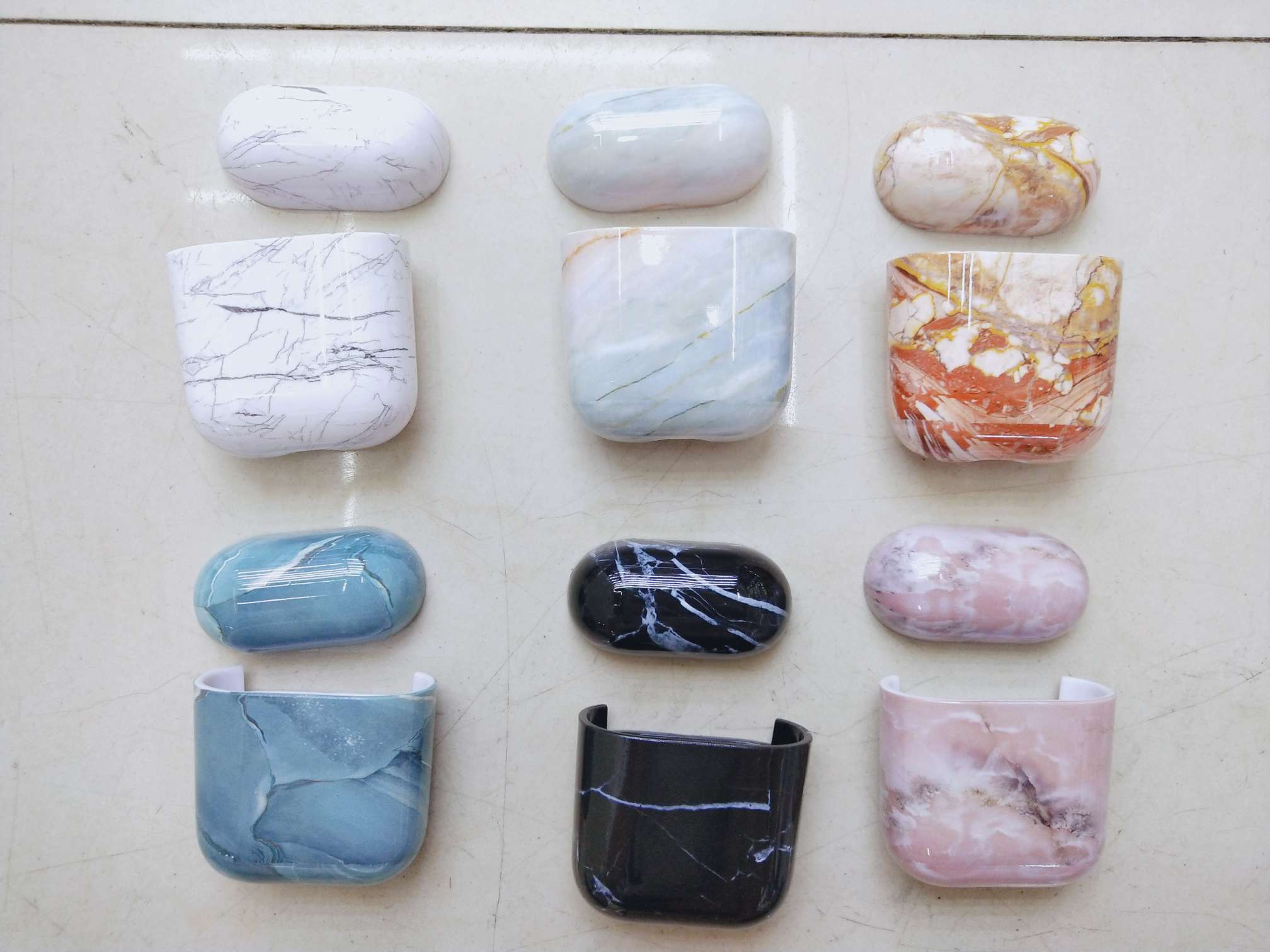 Marble waterproof PC case headset case