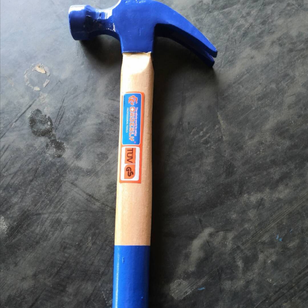 厂家直销品质优良各种锻打羊角锤,石工锤,圆头锤子。详情图10