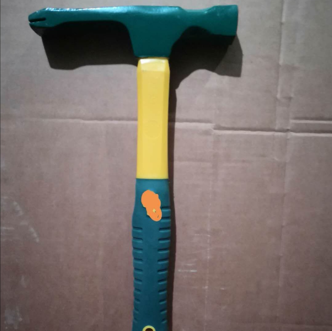 厂家直销品质优良各种锻打羊角锤,石工锤,圆头锤子。详情图6