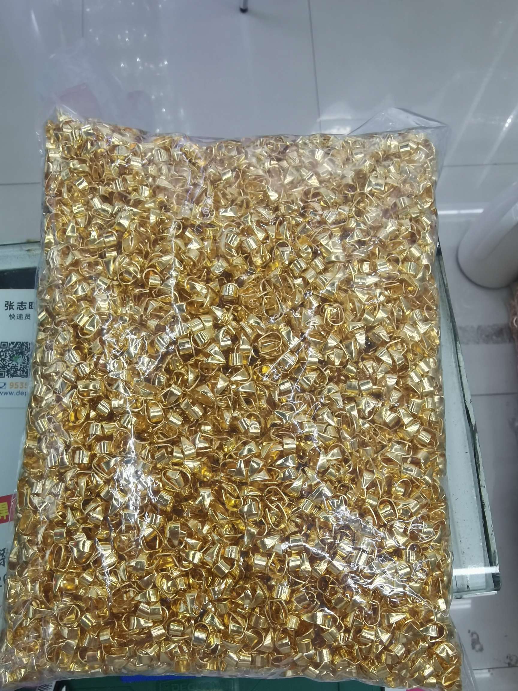 Thick Medium Melon Seeds Buckle Chen Gong Jewelry Accessories Manufacturers Direct Sales Diy Network Red Explosive