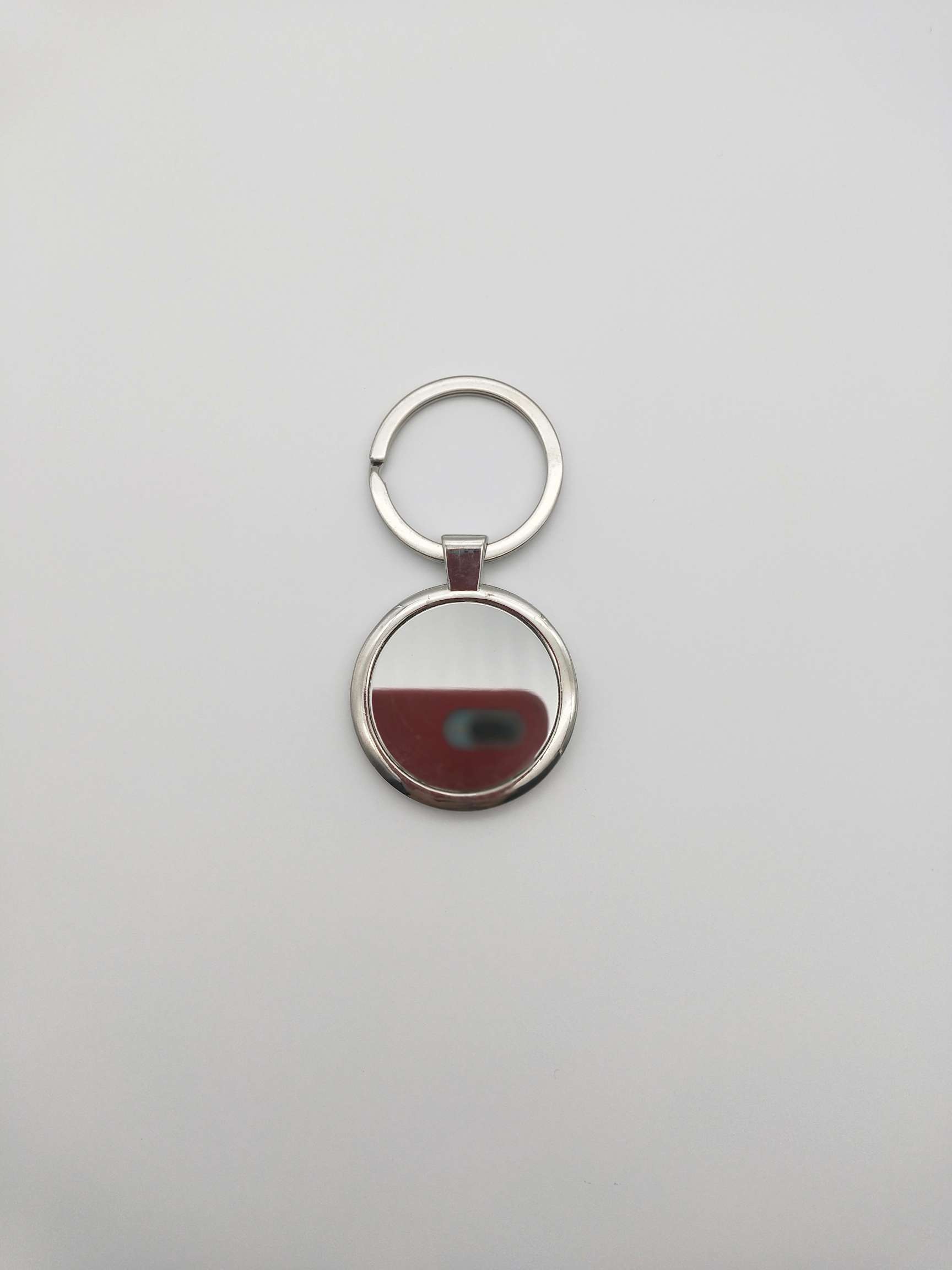 Round double-sided key chain Specification image