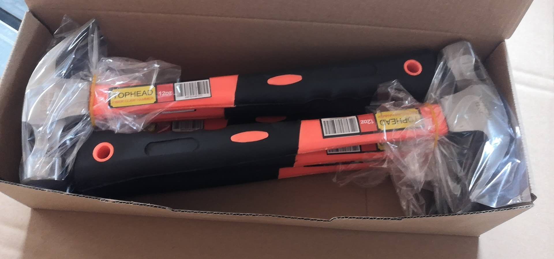 厂家直销品质优良各种锻打羊角锤,石工锤,圆头锤子。详情图9