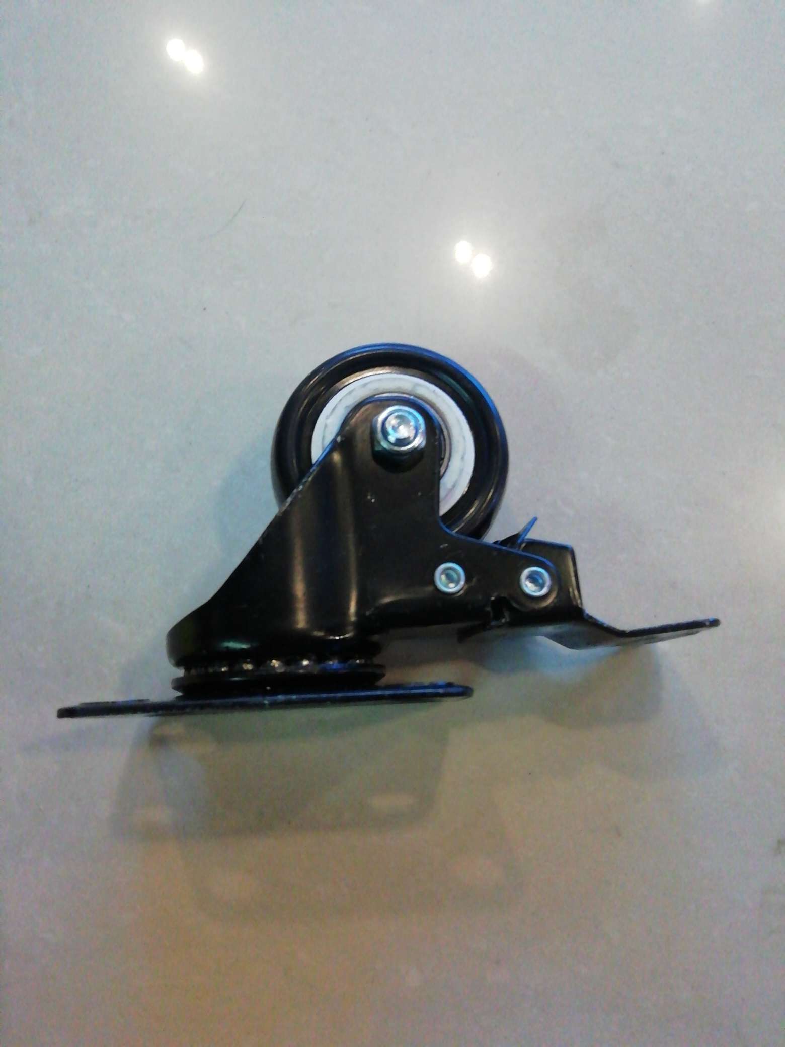 2-inch gold diamond M12 lead screw brake wheel detail image 2