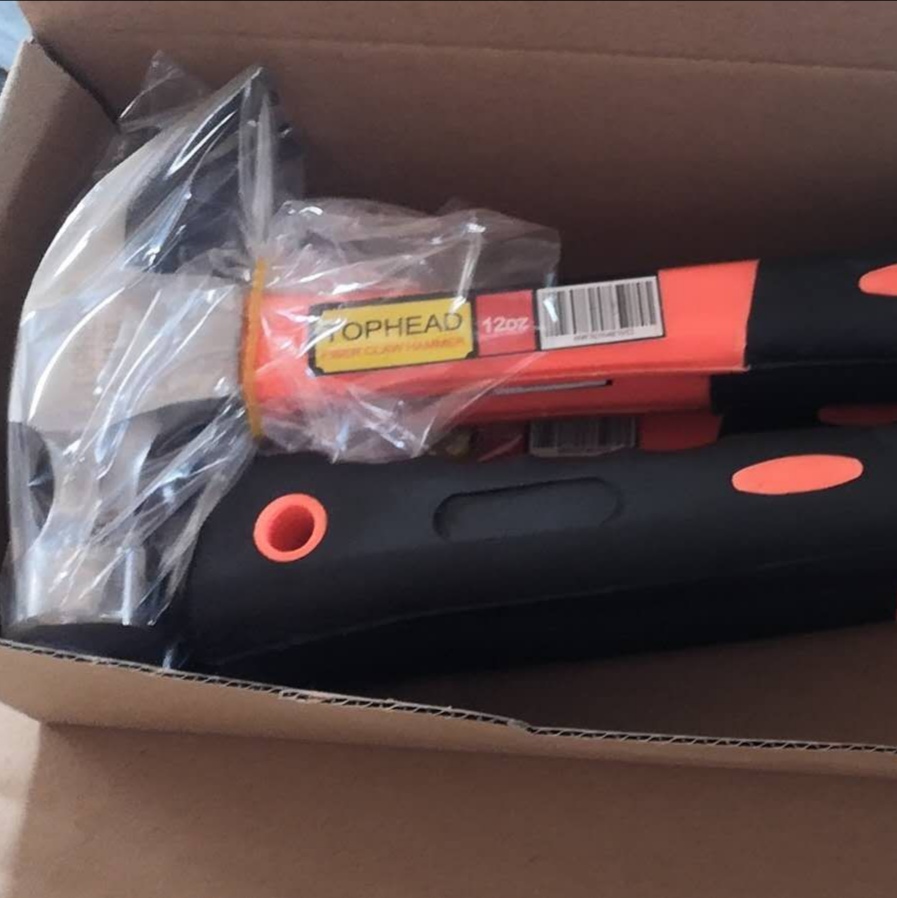 厂家直销品质优良各种锻打羊角锤,石工锤,圆头锤子。详情图8