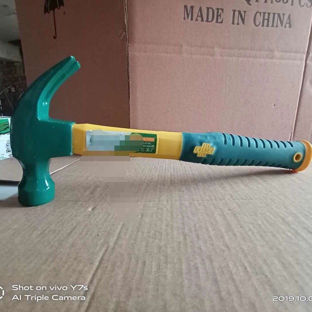 厂家直销品质优良各种锻打羊角锤,石工锤,圆头锤子。详情图9