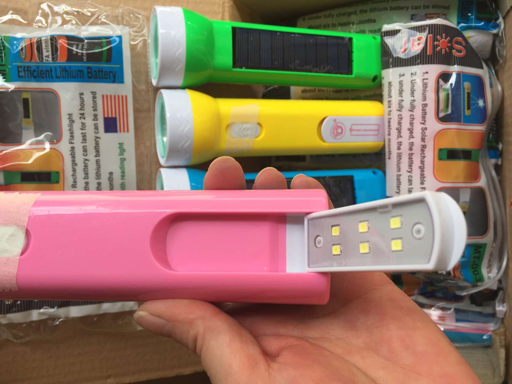 Solar flashlight undefined