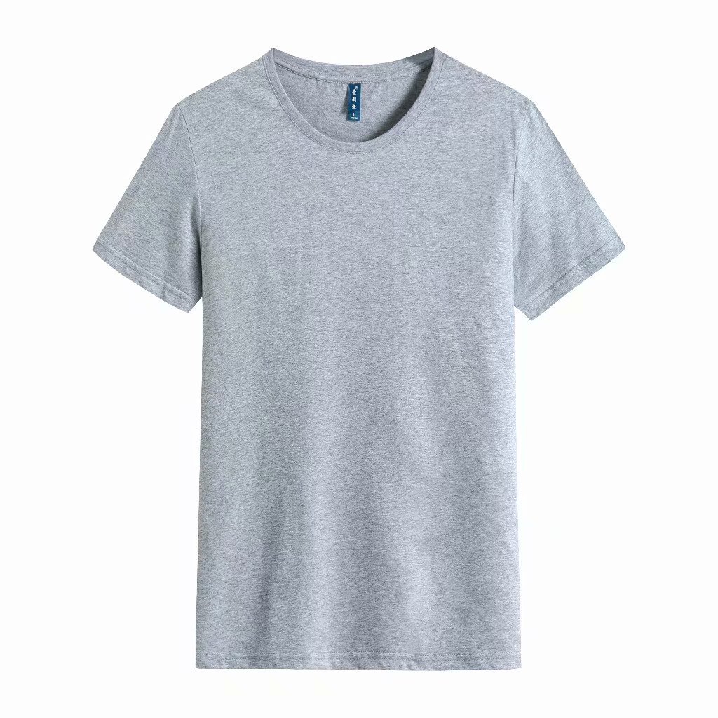 Xia Si Guang pure cotton round neck T-shirt custom printed logo Blank short-sleeved advertising Cultural T-shirt custom work uniform class uniform https:// detail image 7