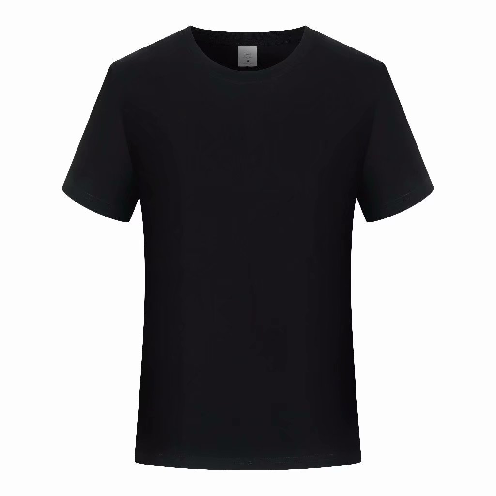 批发空白280克全棉圆领T恤广告衫短袖班服工作服文化衫定制印LOgO https://m.详情图2