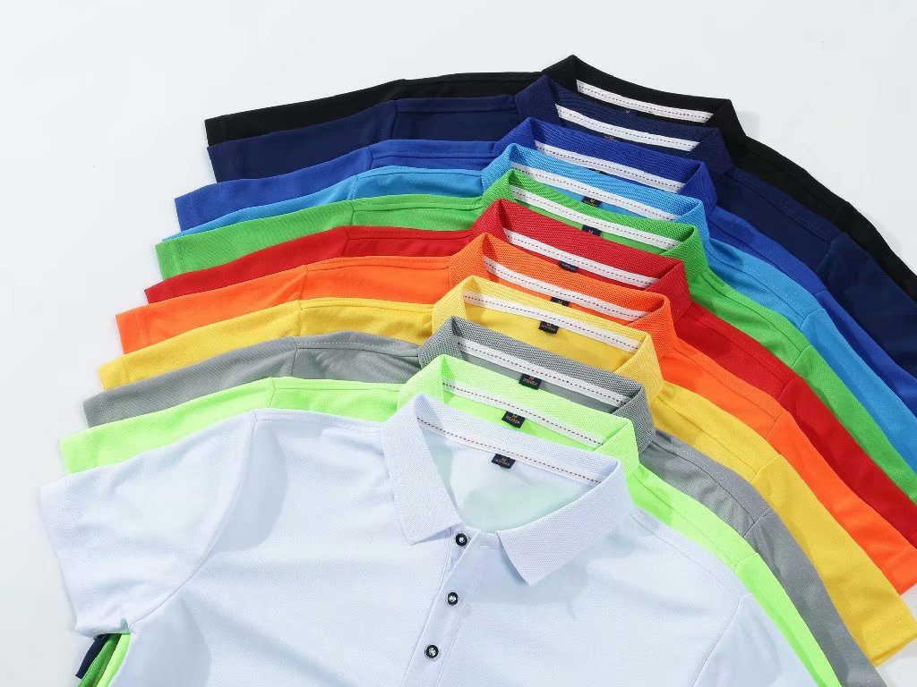 Custom sport quick-drying short-sleeved lapel advertising shirt quick-drying moisture-wicking POLO shirt event T-shirt printed https:// detail image 5