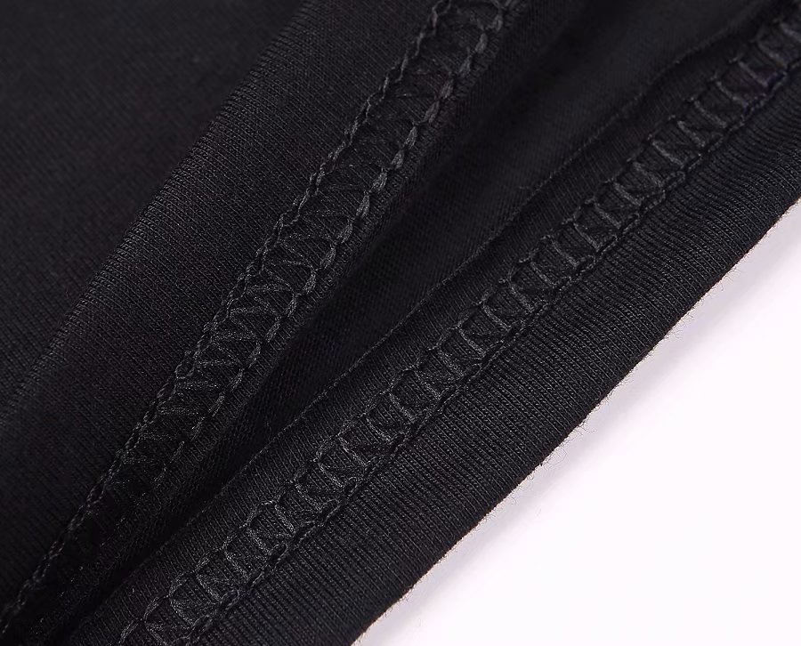 厂家批发空白圆领短袖T恤广告衫定制logo班服文化衫定做220G纯棉 https://m.详情图9