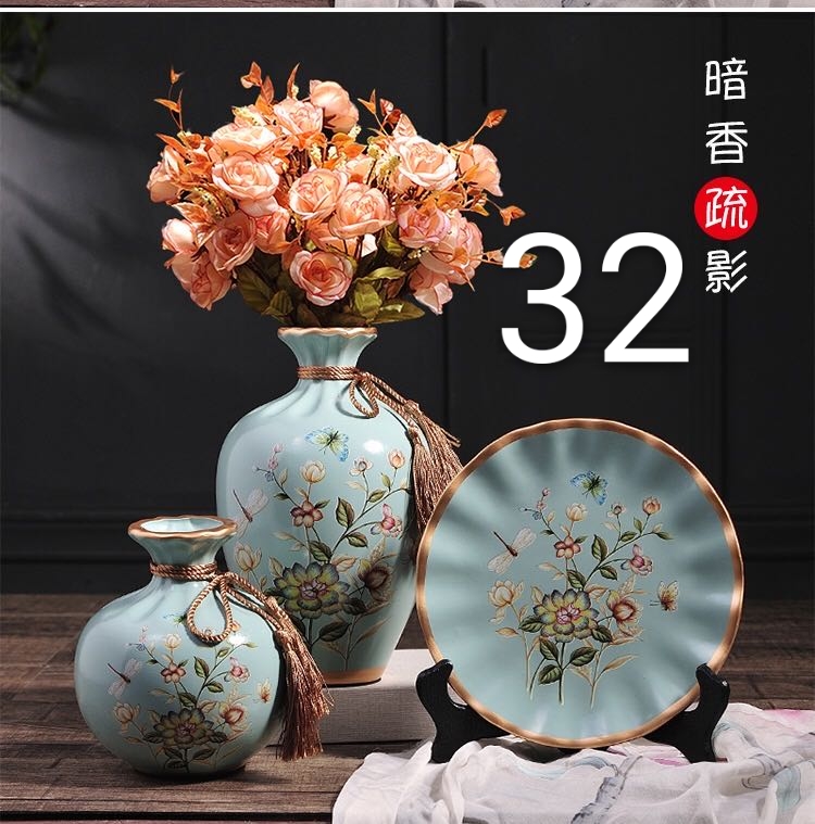 装饰花瓶实物图