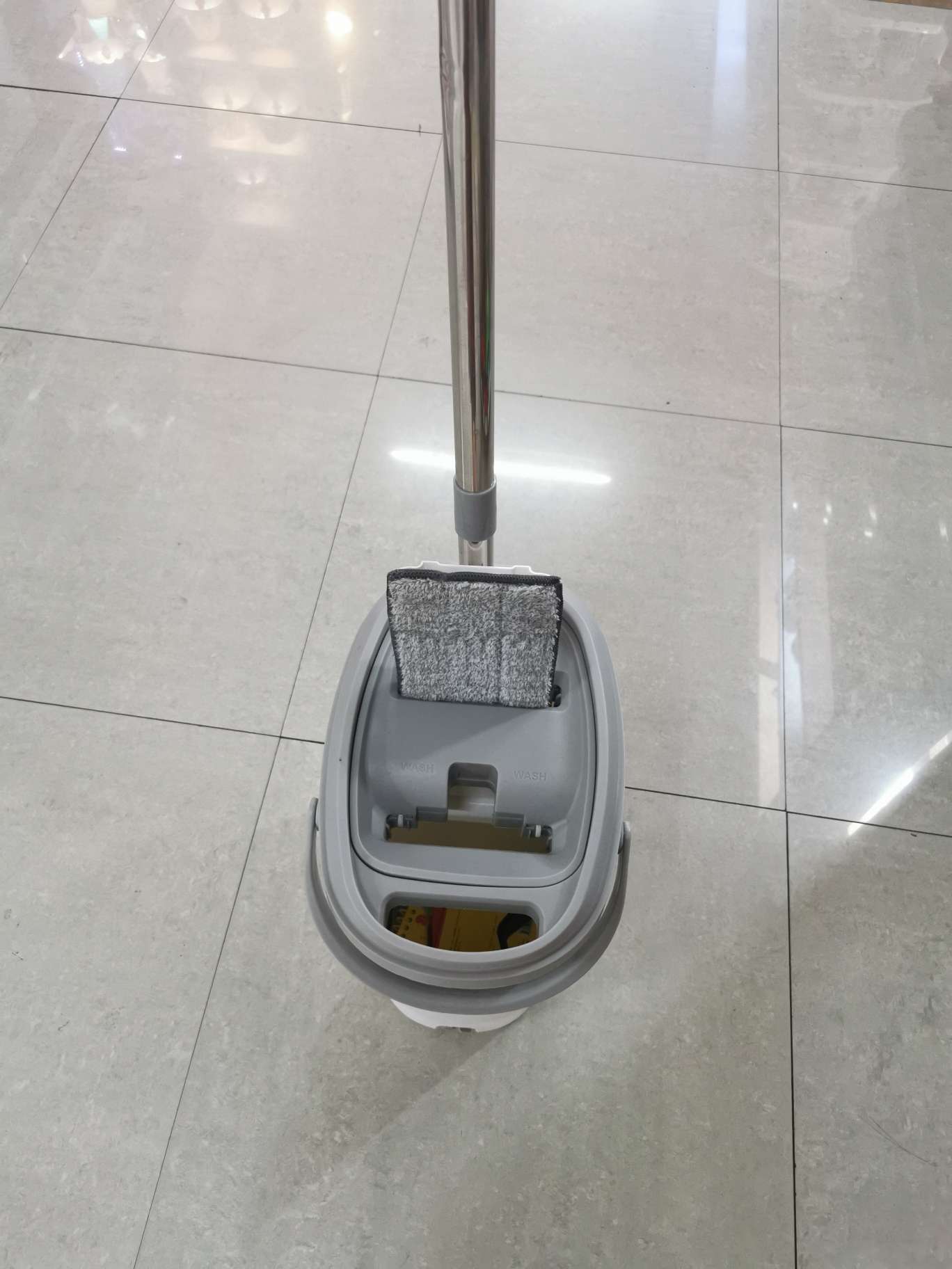 Scraper swivel mop household no-wash flat mop for lazy man mop floor, both wet and dry, absorbent mop thumbnail