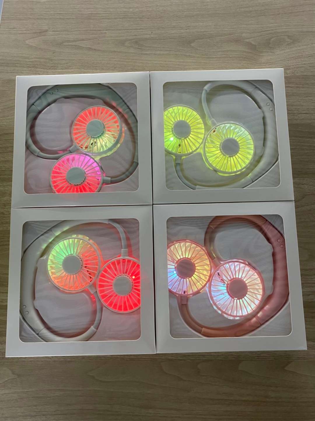 挂脖风扇细节图