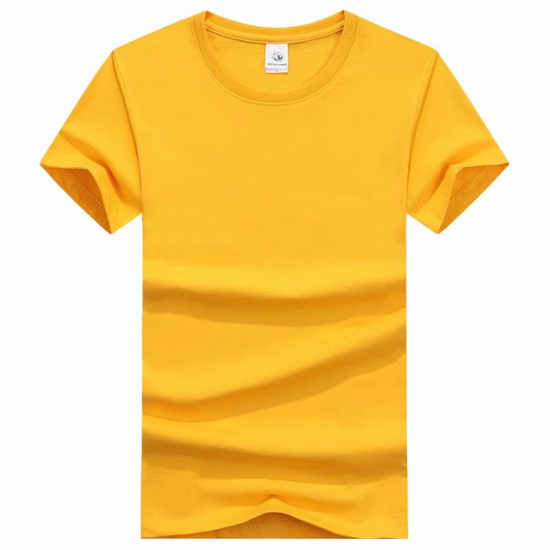 Factory direct sales of pure cotton round-neck short-sleeved T-shirts, custom-made class uniforms, team activity cultural T-shirts, advertising T-shirts, printed words https undefined