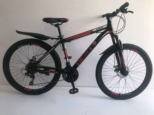 Bicycle 26 "high carbon steel disc brake variable speed mountain bike thumbnail