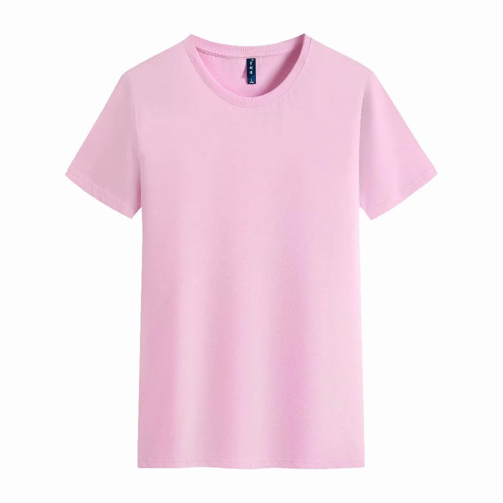 Xia Si Guang pure cotton round neck T-shirt custom printed logo Blank short-sleeved advertising Cultural T-shirt custom work uniform class uniform https:// Specification image