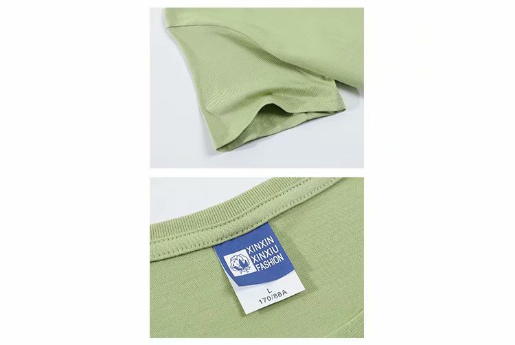 定制纯棉团体工作服订做t恤diy短袖印logo照片同学聚会文化衫班服 https://m.详情图3