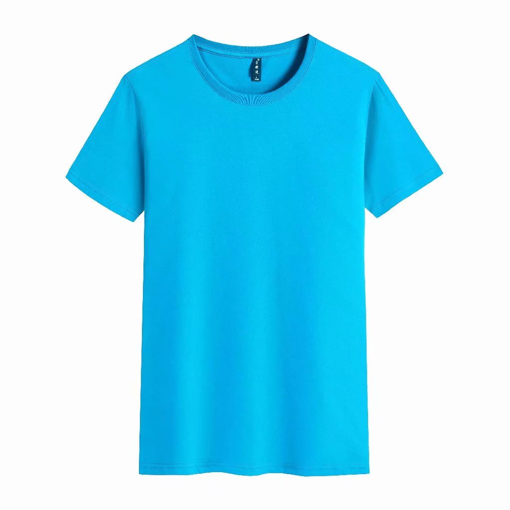 Xia Si Guang pure cotton round neck T-shirt custom printed logo Blank short-sleeved advertising Cultural T-shirt custom work uniform class uniform https:// detail image 14