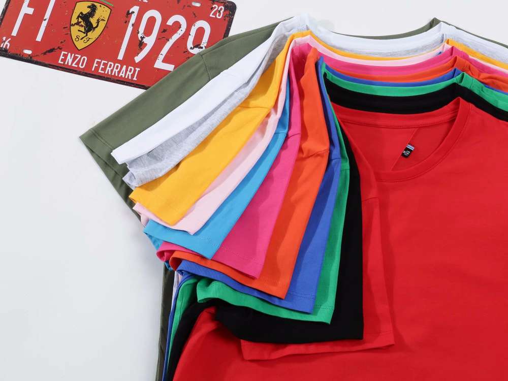 厂家直销纯棉圆领短袖T恤班服定制团队活动文化衫定做广告衫印字 https://m详情图12