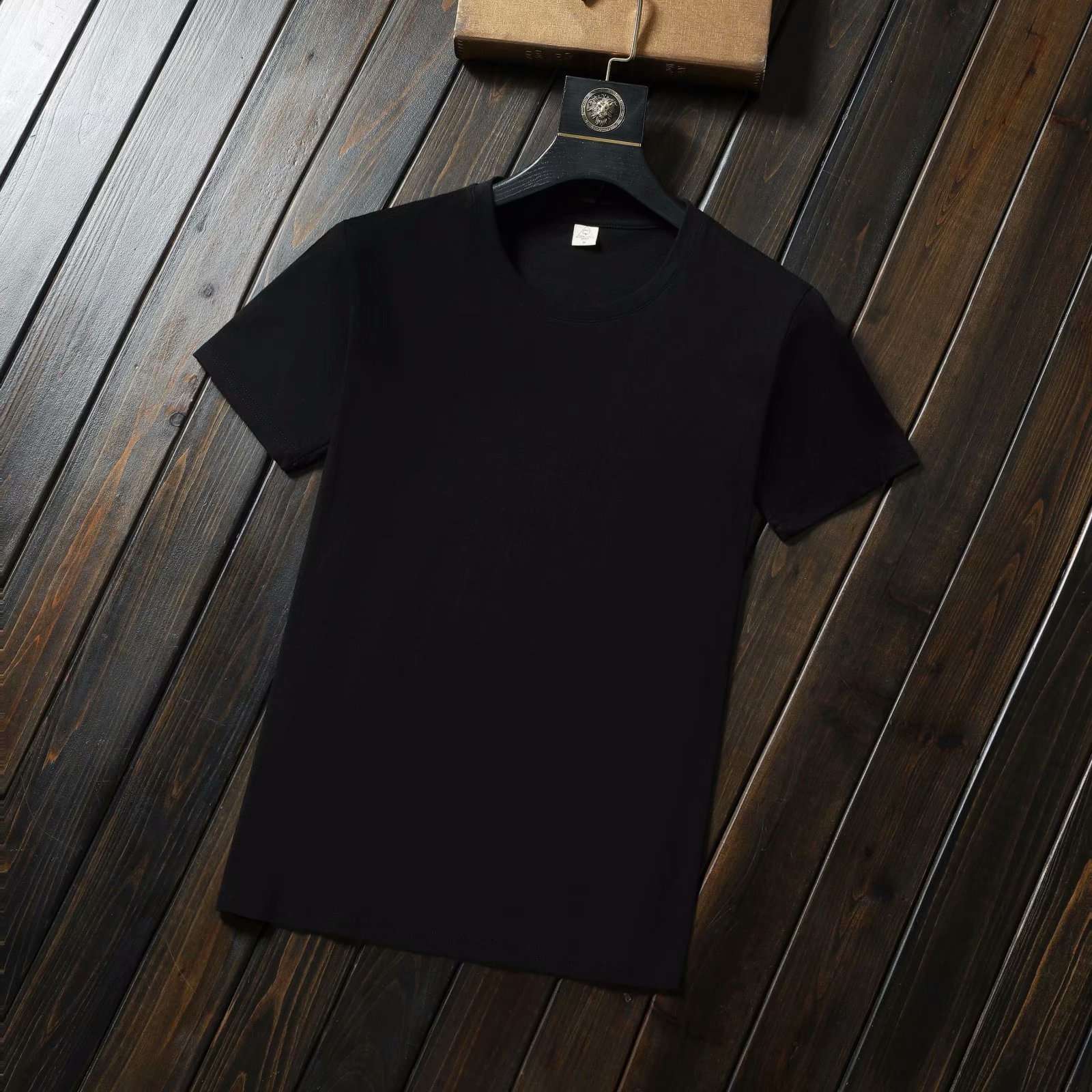 Custom-made pure cotton round-neck short-sleeved T-shirt with logo printing, advertising cultural T-shirt, work uniform DIY200g2600 https: detail image 4