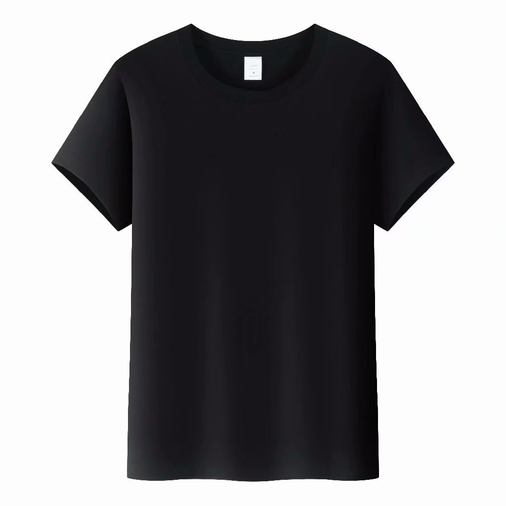 批发空白280克全棉圆领T恤广告衫短袖班服工作服文化衫定制印LOgO https://m.详情图8