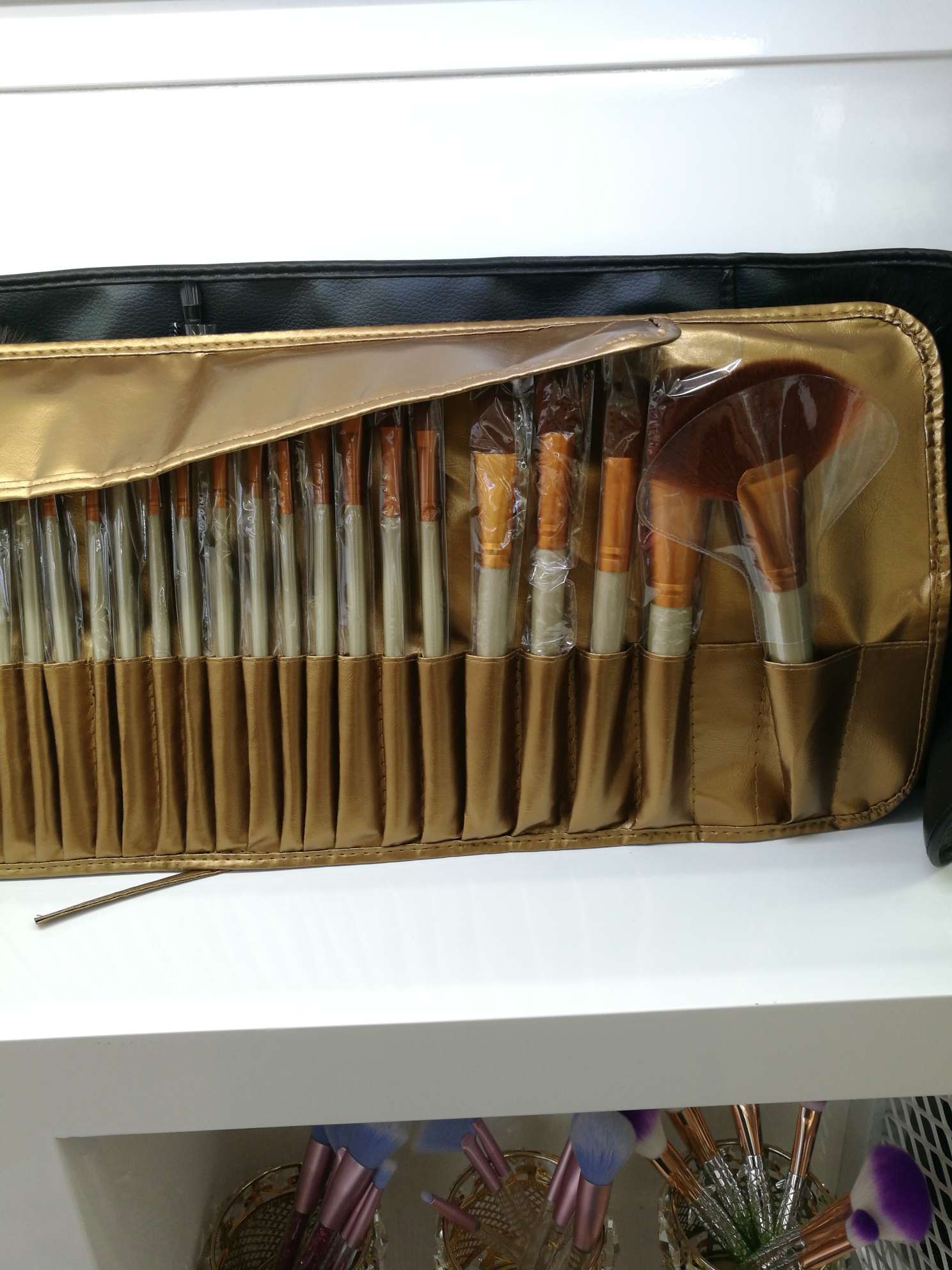 20 Makeup Brush Set Beginner Eyeshadow Brush Foundation Brush Simple Solid Color Makeup Brush Set Beauty Tools