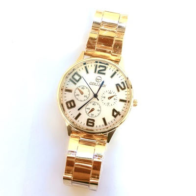ساعة الرجال، أزياء أزياء، ساعة من الفولاذ Specification image