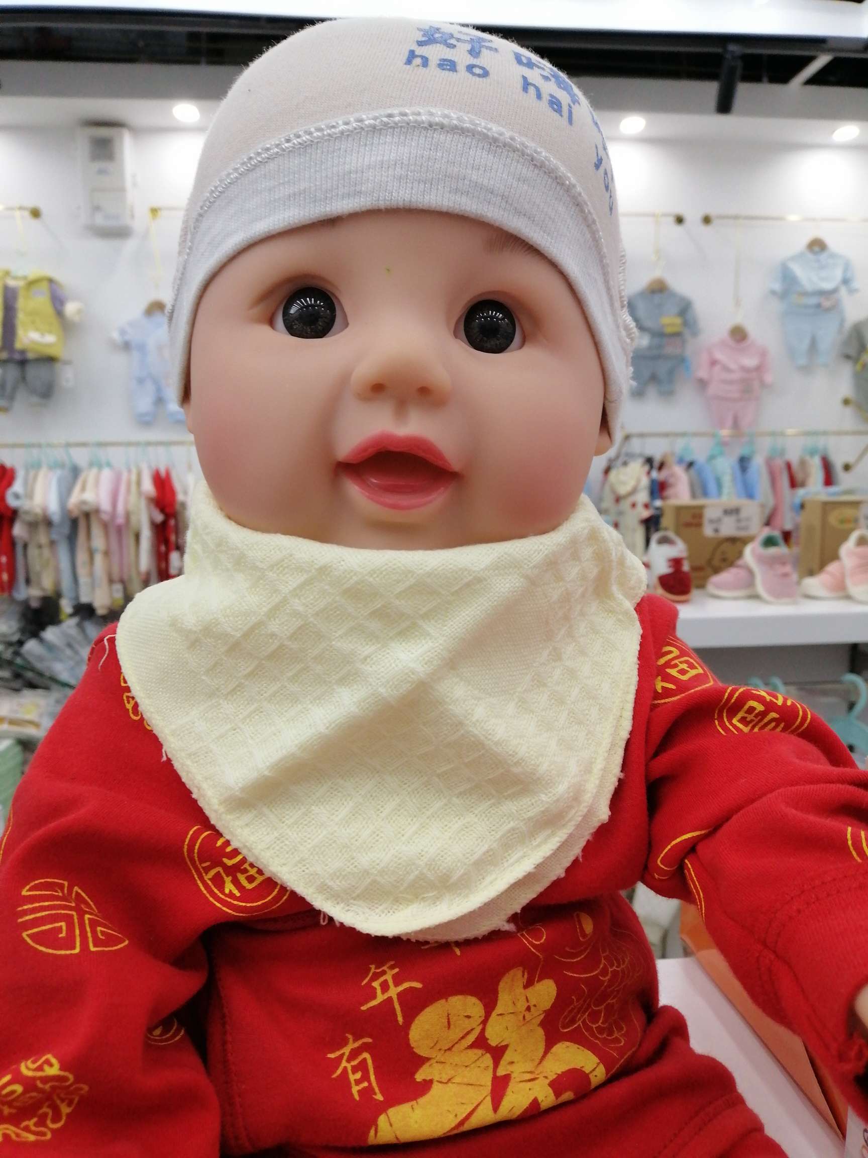 婴儿棉柔巾实物图