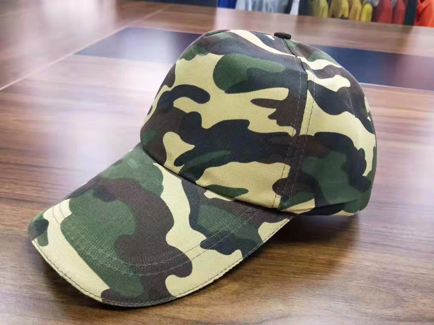 厂家批发全棉迷彩军训帽子户外运动遮阳棒球帽鸭舌帽印LOGO定制详情图6