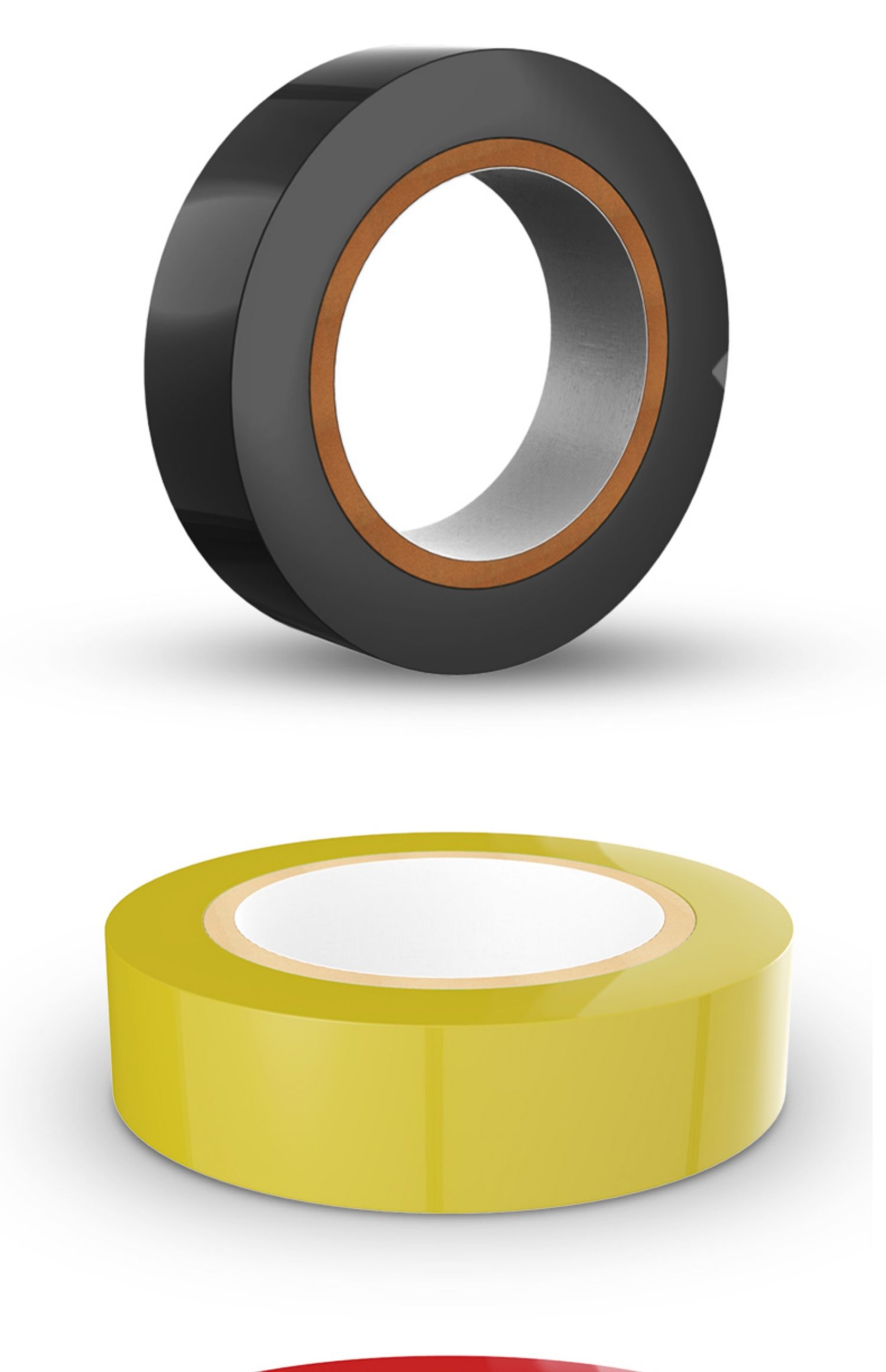 pvc electrical tape, insulating electrical wire tape, is not waterproof, heat-resistant, flame-retardant, wear-resistant, acid and alkali resistant, and environmentally friendly red Item Picture